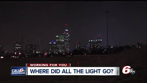 Several lights on Indianapolis' interstates aren't working