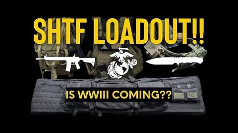 SHTF TACTICAL LOADOUT- Essential Survival Gear for Emergency Preparedness