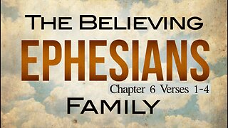 CFC Sunday Sermon - March 3, 2024 - The Believing Family