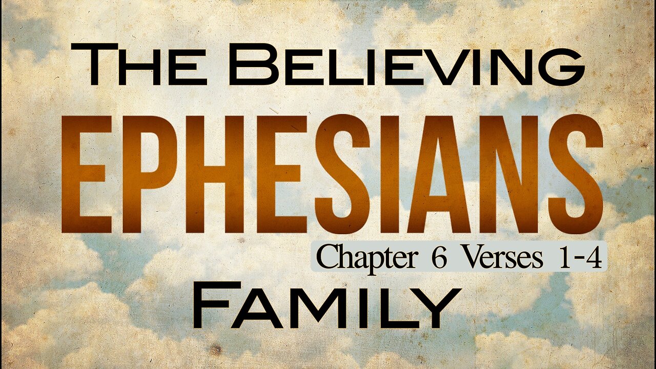 CFC Sunday Sermon March 3, 2024 The Believing Family