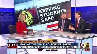 How can we make the walk to school safer?