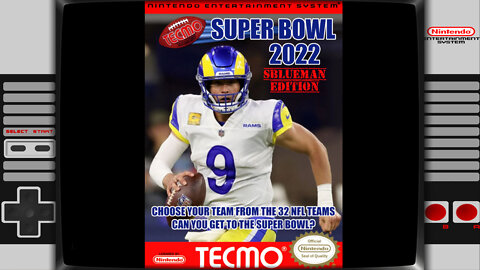Tecmo Super Bowl 2022 - Buffalo Bills @ Los Angeles Rams (Week 1, 2022) Juice Max