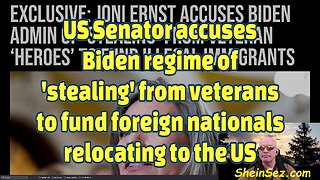 US Senator accuses Biden regime of 'stealing' from veterans to fund foreign nationals-496