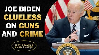 Joe Biden CLUELESS on Guns and Crime