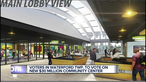 Voters in Waterford Twp. to vote on new $30 million community center