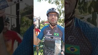 Como levar barra de proteína no pedal nos dias muito quentes. #proteina #ciclismo