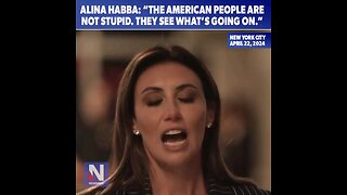 Trump lawyer Alina Habba spoke out at Trump's NY criminal trial "witch hunt after witch hunt."