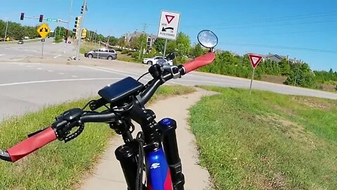 Aostirmotor S17 E-Bike Ride To The New Downtown Lenexa Area