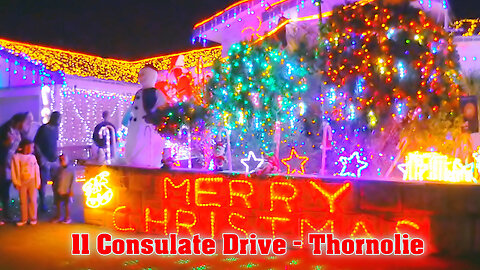 Best Christmas lights Perth Displays Thornolie Australia