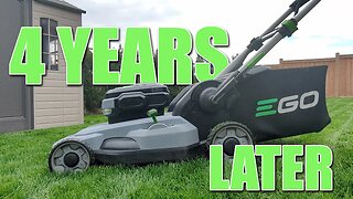After 4 YEARS, Here's how the EGO Lawn Mower is doing!