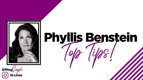 Phyllis Benstein Shares Her Top Tips in Monat // IG Lives