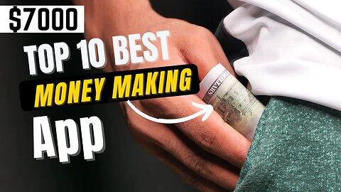 Top 10 best money making app! I've made over $500 per week #onlineearning #money #viral