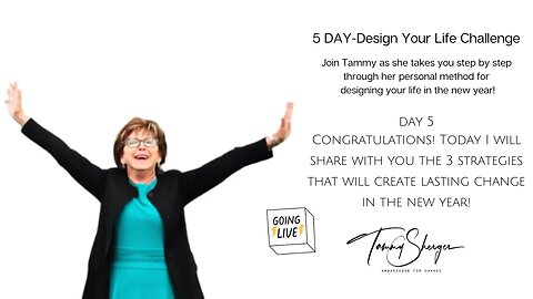 DAY 5 Design Your Life Challenge! The Secret Sauce