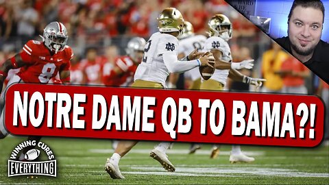 What's Alabama getting in Tyler Buchner, Notre Dame transfer QB?