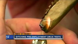 Recruiting company recommends employers get rid of drug testing