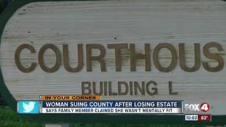 Woman fights county on guardianship case