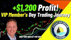 Turning Efforts Into Gains - VIP Member's +$1,200 Profit Story