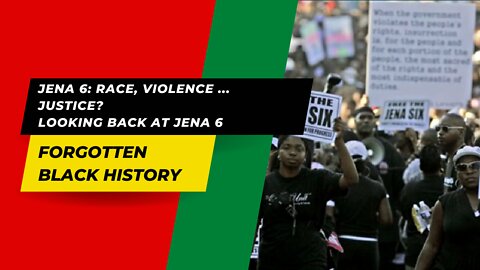Jena 6: Race, Vi*lence ... Justice? Looking Back At Jena 6 | Forgotten Black History