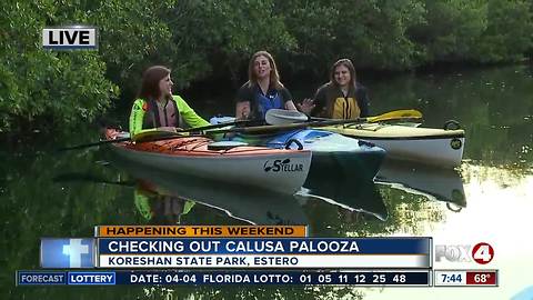 Calusa Palooza canoe, kayak and stand-up paddleboard race begins Saturday - 7:30am live report