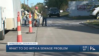 Problem Solvers: What to do with a sewage problem
