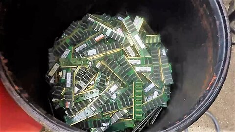 Processing RAM ready for Gold Recovery