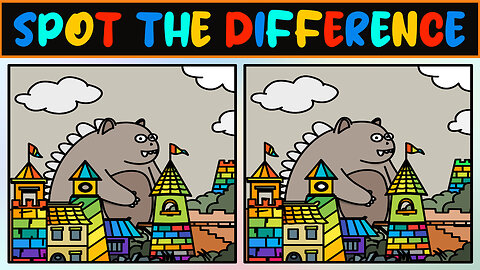 Spot The Difference - 5 Puzzle Games Of Find The Difference - Fun Game For All To Play