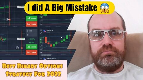 Trading Binary Options Live And I did A Big Misstake 😱