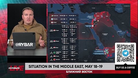 ►🚨▶◾️⚡️⚡️🇮🇱⚔️🇵🇸 Rybar Review of the Middle East on May 18-19, 2024