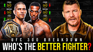 BISPING: Who's ACTUALLY the BETTER FIGHTER? Alex Pereira vs Jamahal Hill | UFC 300 BREAKDOWN