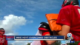 Mike Hoyt overcomes obstacles 10/2