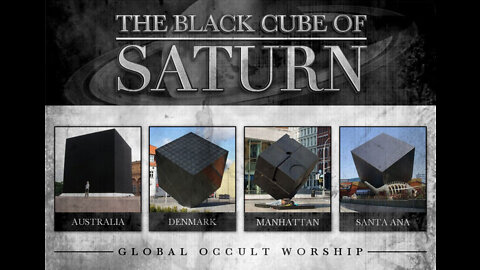 Black Cube Saturn Occult Symbolism - Satanic, Freemason, Illuminati Symbolism 101