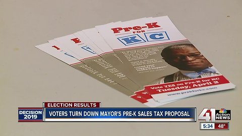 Voters turn down Mayor Sly James' pre-K sales tax plan