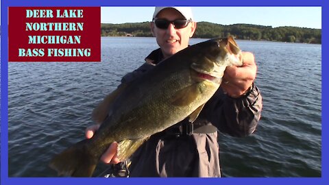 Deer Lake Northern Michigan Bass Fishing