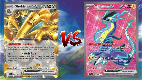 Pokemon TCG Live Gholdengo EX Eldegoss VS Raikou V Miraidon EX!!