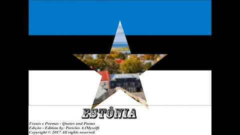 Bandeiras e fotos dos países do mundo: Estônia [Frases e Poemas]