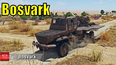 Bosvark: South African SPAA Coming to War Thunder in Fire and Ice update!