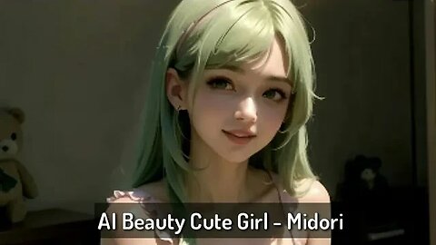 AI Beauty Cute Girl - Midori