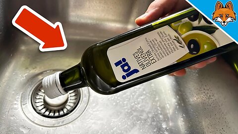 Tip Olive Oil in your Sink and WATCH WHAT HAPPENS💥(Mind Blowing)🤯