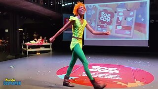 Peter Pan no Concurso Cosplay Lip Sync Challenge na Poc Con 2023