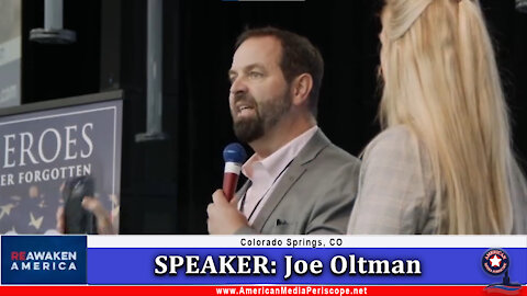 ReAwaken America - Joe Oltman Speech on It's Time For America To Stand Up