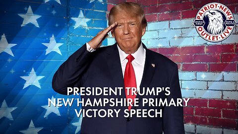 REPLAY: President Trump's New Hampshire Primary Victory Speech | 01-23-2024