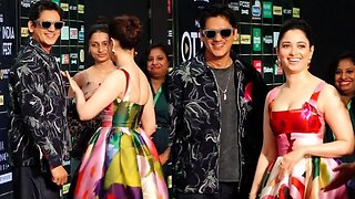 Bollywood's Hottest Pair : Tamannaah & Vijay's Adorable Couple Moments at OTT India Fest 2023 😍💖📸