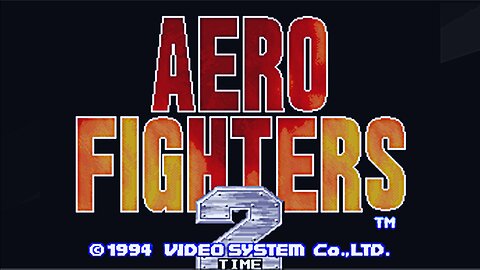 Aero Fighters 2 Playthrough - Bobby Longplay | Classic Arcade Shoot 'Em Up Action