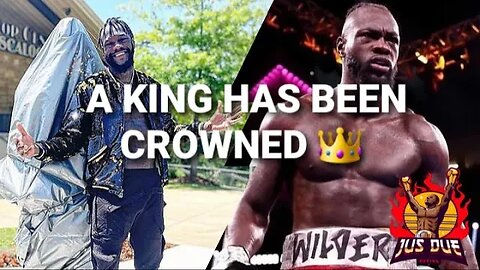 DEONTAY "THE BRONZE BOMBER" WILDER ANNOUNCES RETURN!!! REVEALS NEW STATUE!! "CROWNING A KING"