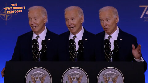 As usual, incoherent Biden makes all NATO members uncomfortable when talking about another man's wife.