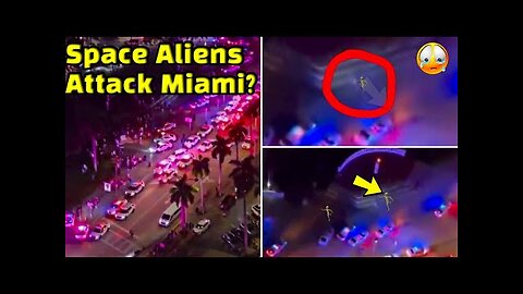 Actually FOOTAGE OF MIAMI MALL Aliens From Inside MALL And more Witnesses Speak Out