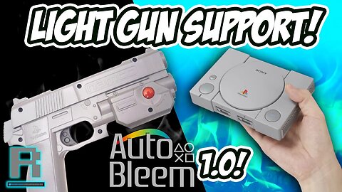LIGHT GUN Support on PlayStation Classic!! AutoBleem 1.0 Update!!