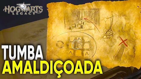 Hogwarts Legacy - Missão Tesouro da Tumba Amaldiçoada | Localização + Quest