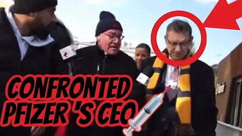 Rebel News CONFRONTED PfizerCEO Albert Bourla about the V*X Results.