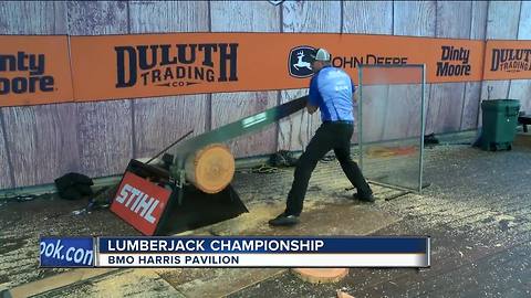 Lumberjack competition comes to MKE German Fest